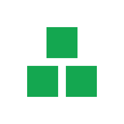Three Solid Green Squares.png